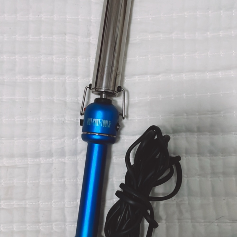Hot Shot Tools Blue Curling Iron